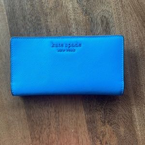 MINT NWOT Kate Spade New York Sky Blue Wallet